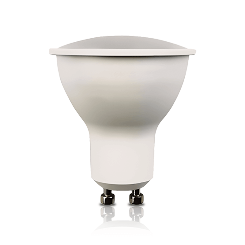 GU10 LED Spot Zesa - 7 Watt - Dimbaar - 4000K - Daglicht/schemer Sensor - Outledtl.nl